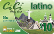 CiCi Latino phone card